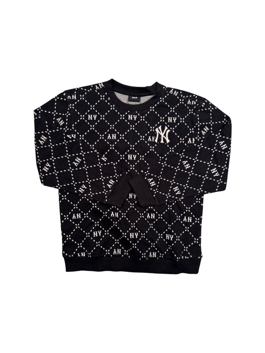 A Black Crewneck Sweatshirts from MLB in size 13Y for neutral. (Front View)