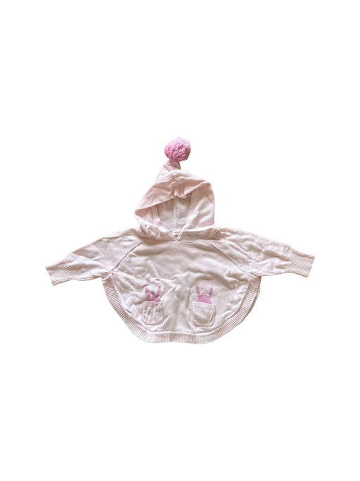 A Pink Capes & Ponchos from Seed in size 2T for girl. (Front View)