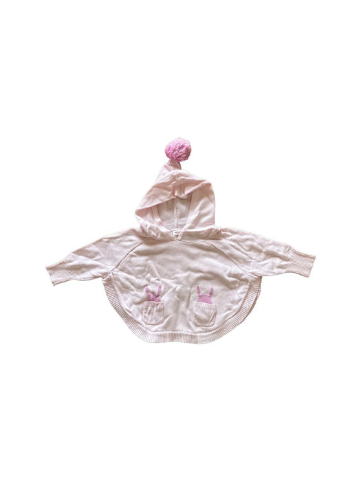 A Pink Capes & Ponchos from Seed in size 2T for girl. (Front View)