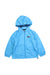 A Blue Rain Jackets from Miki House in size 4T for boy. (Front View)