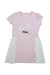 A Pink Short Sleeve Dresses from Fila in size 5T for girl. (Front View)