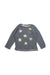 A Grey Crewneck Sweatshirts from Juicy Couture in size 4T for girl. (Front View)