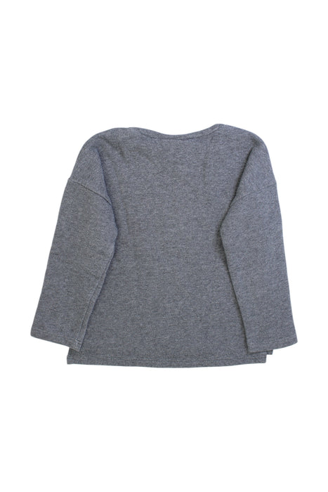 A Grey Crewneck Sweatshirts from Juicy Couture in size 4T for girl. (Back View)