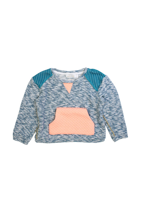 A Multicolour Crewneck Sweatshirts from Oaks of Acorn in size 4T for girl. (Front View)