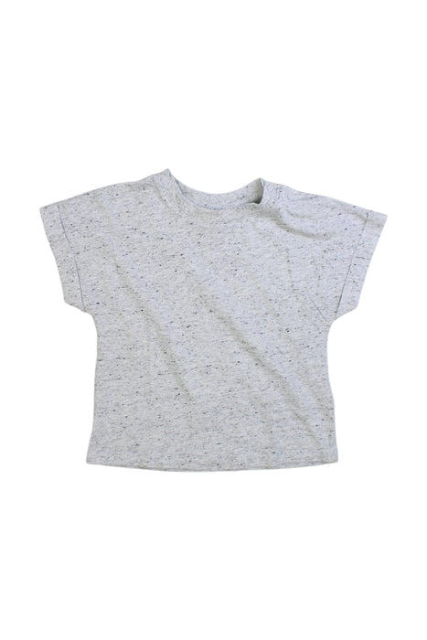 A Grey Short Sleeve T Shirts from Seed in size 2T for neutral. (Front View)