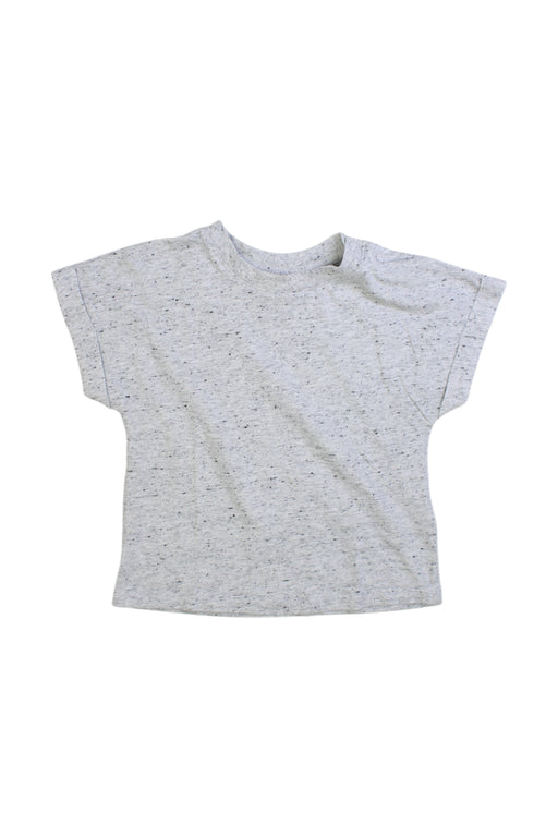 A Grey Short Sleeve T Shirts from Seed in size 2T for neutral. (Front View)