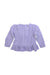A Purple Cardigans from Ralph Lauren in size 12-18M for girl. (Back View)