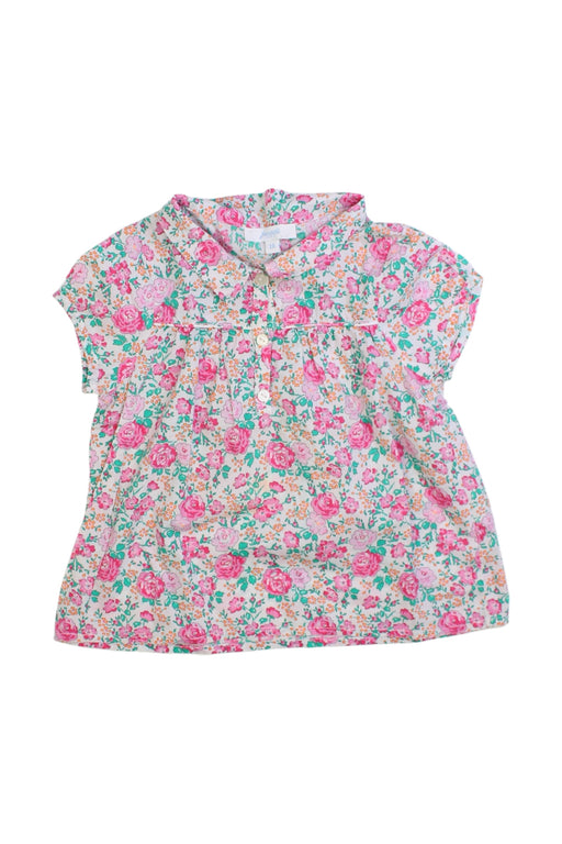 A Multicolour Sleeveless Shirts from Jacadi in size 2T for girl. (Front View)