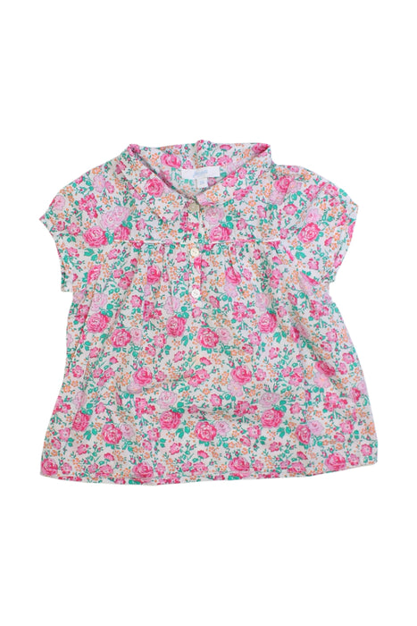 A Multicolour Sleeveless Shirts from Jacadi in size 2T for girl. (Front View)