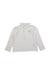A White Long Sleeve Polos from Ralph Lauren in size 2T for girl. (Front View)