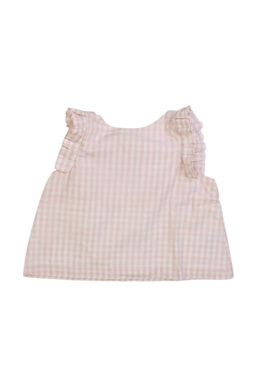 A Pink Sleeveless Tops from Seed in size 2T for girl. (Front View)