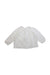 A White Long Sleeve Tops from Bout'Chou in size 12-18M for girl. (Front View)
