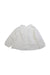 A White Long Sleeve Tops from Bout'Chou in size 12-18M for girl. (Back View)