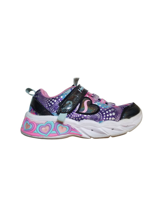 A Multicolour Sneakers from Skechers in size 5T for girl. (Back View)