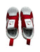 A Red Sneakers from Adidas in size 5T for girl. (Front View)