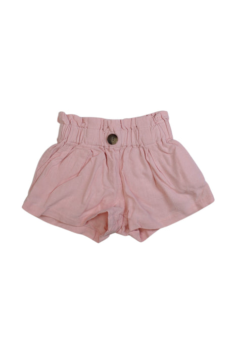A Pink Shorts from Seed in size 2T for girl. (Front View)