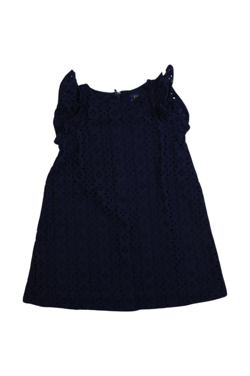 A Navy Sleeveless Dresses from Polo Ralph Lauren in size 2T for girl. (Front View)