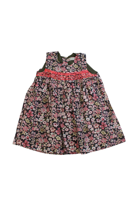 A Multicolour Sleeveless Dresses from Bonpoint in size 18-24M for girl. (Front View)