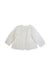 A White Long Sleeve Tops from Bonpoint in size 2T for girl. (Back View)