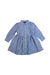 A Blue Long Sleeve Dresses from Polo Ralph Lauren in size 2T for girl. (Front View)