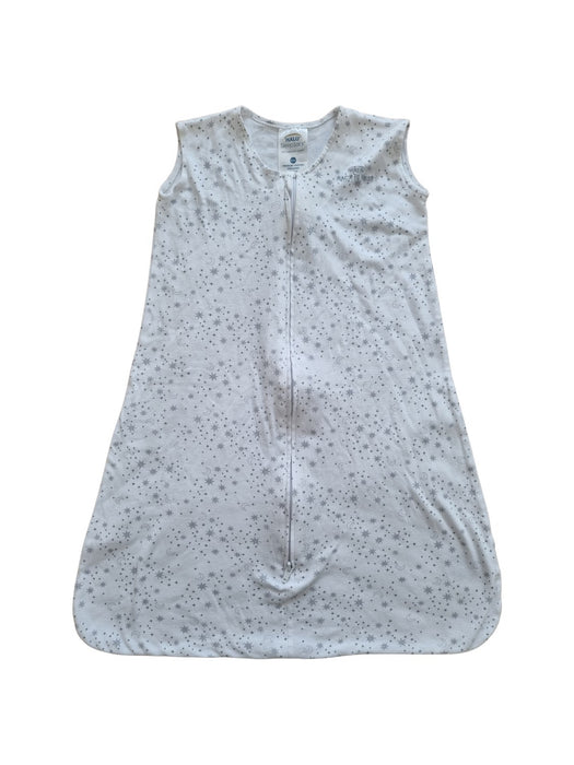 A White Sleepsacs from HALO in size 6-12M for neutral. (Front View)