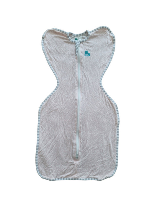 A Pink Swaddles from Love To Dream in size 0-3M for girl. (Front View)