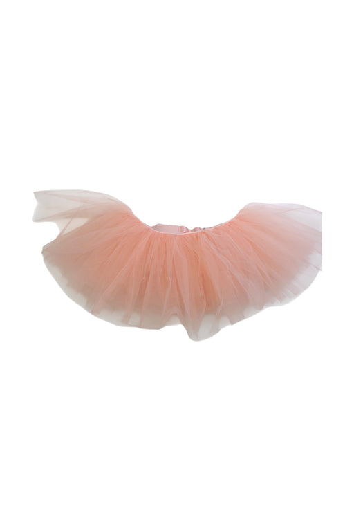 A Pink Tulle Skirts from Tutulamb in size 4T for girl. (Front View)