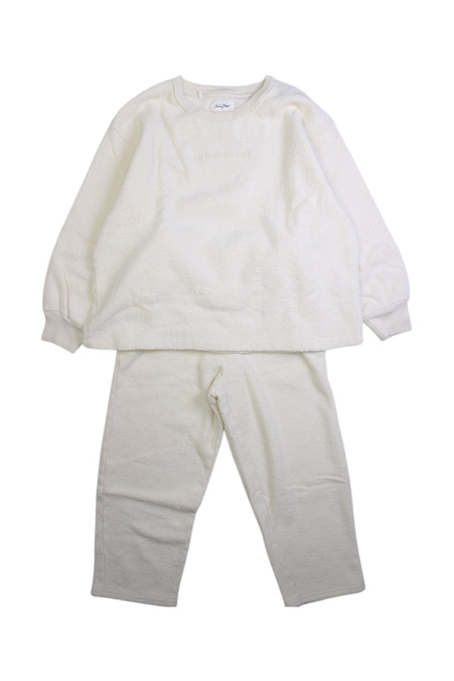 A Ivory Sweatshirts from American Vintage in size 9Y for girl. (Front View)