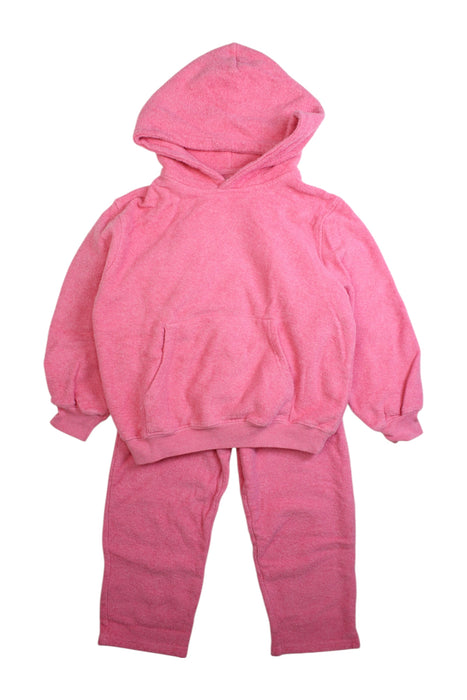 A Pink Pants Sets from American Vintage in size 9Y for girl. (Front View)