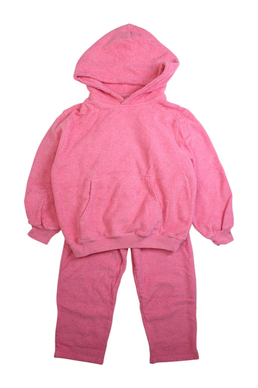 A Pink Pants Sets from American Vintage in size 9Y for girl. (Front View)