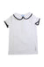 A White Short Sleeve Tops from Jacadi in size 8Y for girl. (Front View)