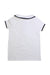 A White Short Sleeve Tops from Jacadi in size 8Y for girl. (Back View)