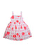 A Pink Sleeveless Dresses from Jacadi in size 8Y for girl. (Back View)