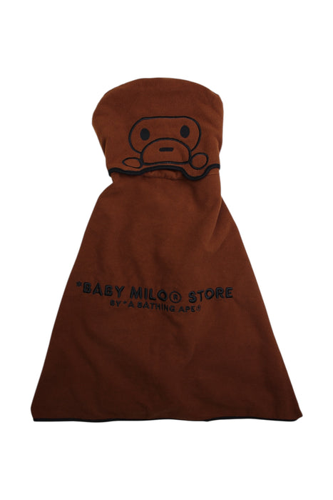 A Brown Towels from Baby Milo Store by A Bathing Ape in size O/S for boy. (Front View)