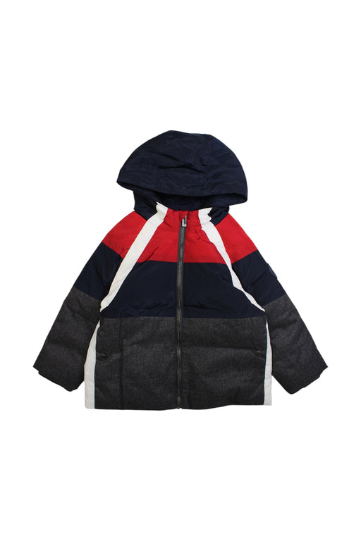 A Multicolour Puffer/Quilted Coats & Outerwear from Jacadi in size 3T for boy. (Front View)
