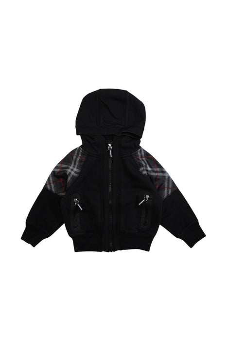 A Black Puffer/Quilted Coats & Outerwear from Burberry in size 2T for boy. (Front View)