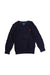A Navy Knit Sweaters from Polo Ralph Lauren in size 5T for boy. (Front View)