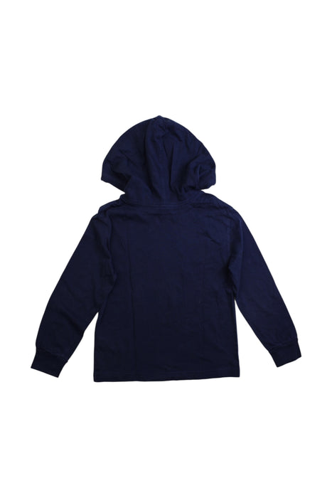 A Navy Hooded Sweatshirts from Polo Ralph Lauren in size 5T for boy. (Back View)