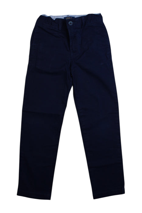 A Navy Casual Pants from Polo Ralph Lauren in size 5T for boy. (Front View)