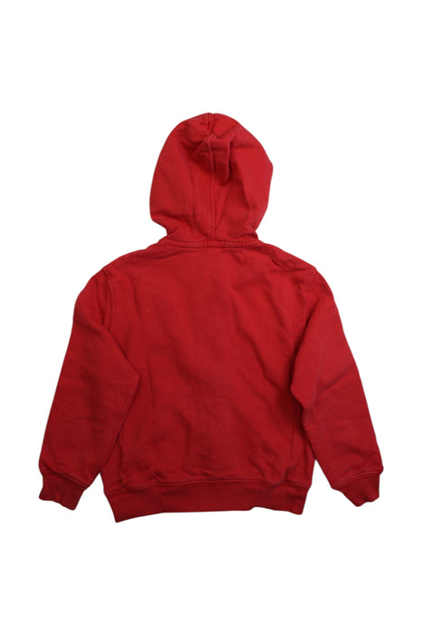 A Red Hooded Sweatshirts from Polo Ralph Lauren in size 5T for boy. (Back View)