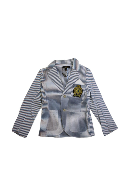 A White Blazers from Velveteen in size 6T for girl. (Front View)