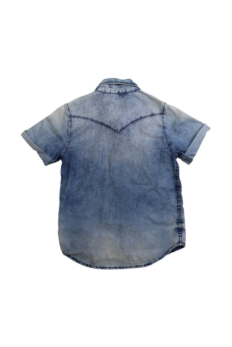 A Blue Short Sleeve Shirts from Diesel in size 6T for girl. (Back View)
