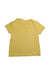 A Yellow Short Sleeve T Shirts from IKKS in size 3T for boy. (Back View)