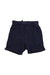 A Navy Shorts from Seed in size 3T for boy. (Front View)