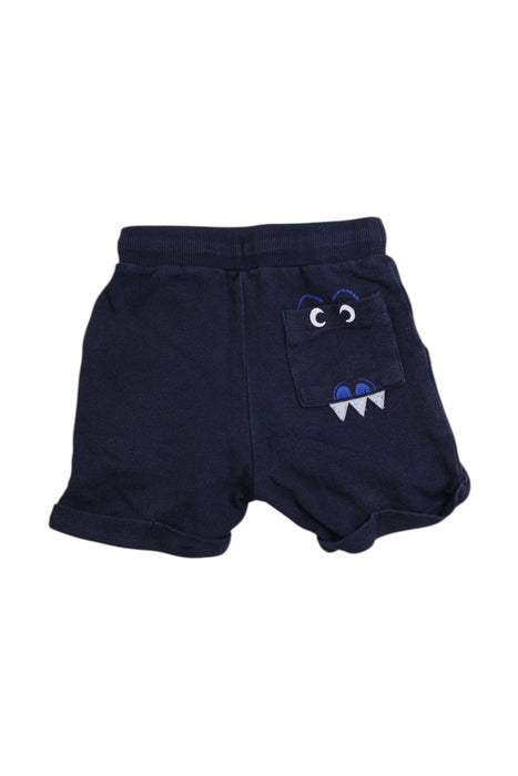 A Navy Shorts from Seed in size 3T for boy. (Back View)
