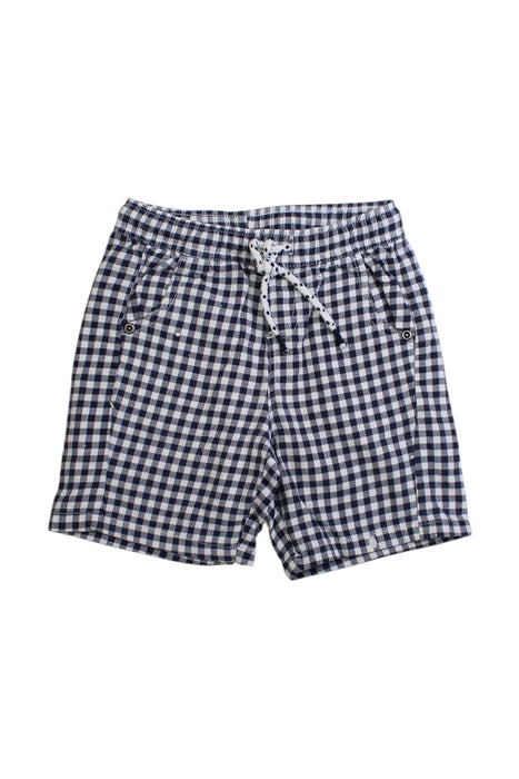 A Navy Shorts from Seed in size 3T for boy. (Front View)