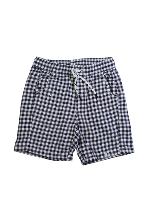 A Navy Shorts from Seed in size 3T for boy. (Front View)