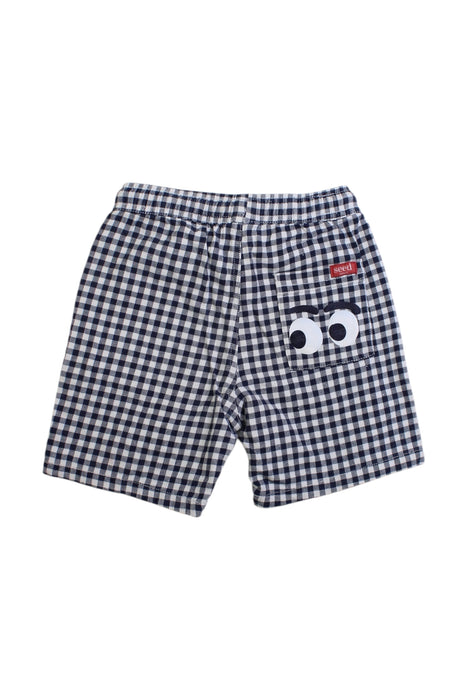 A Navy Shorts from Seed in size 3T for boy. (Back View)