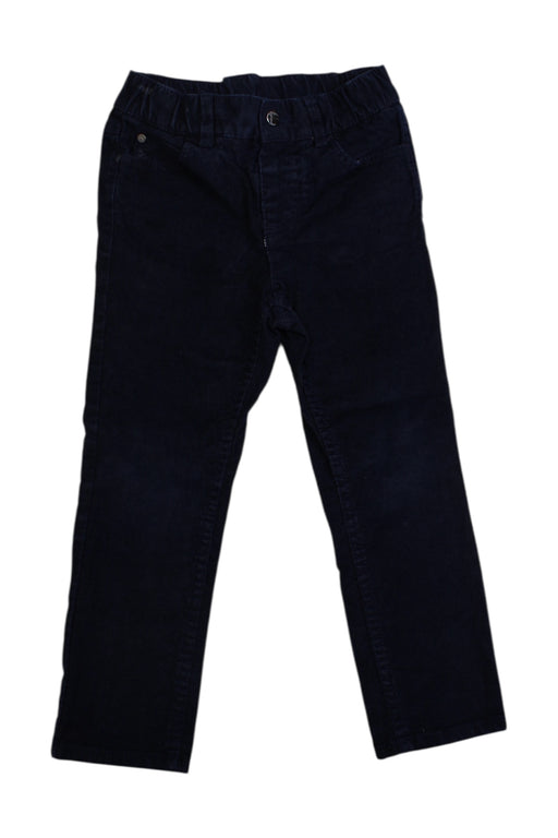 A Black Casual Pants from Jacadi in size 4T for boy. (Front View)