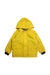 A Yellow Rain Jackets from Petit Bateau in size 3T for neutral. (Front View)